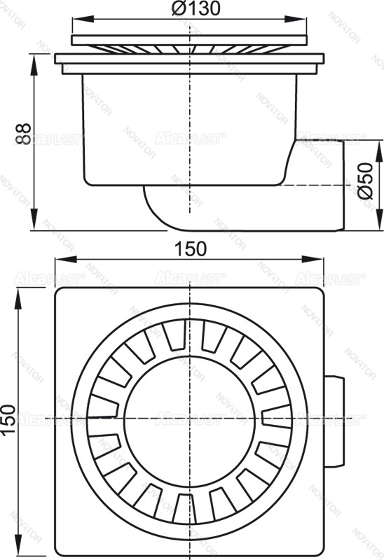 Alca APV15, D=50 мм