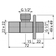 Alcaplast ARV004, 1/2х1/2
