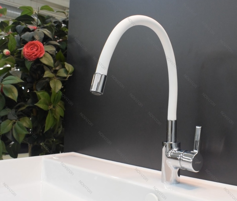 Otgon M54410-083C-KP-White, хром/белый
