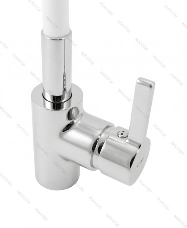 Otgon M54410-083C-KP-White, хром/белый