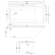 170х75 см, Otgon Comfort