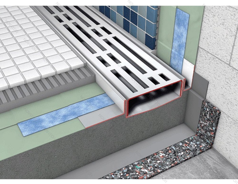 TECEdrainline 600800/600810/650001/660003, 800мм, сталь