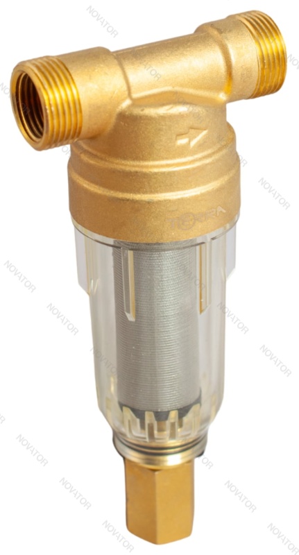 Terra D-02-15, 1/2", 100 мкм, с проточной промывкой