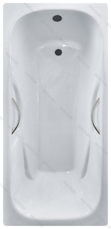 170х75 см Otgon Comfort, отверстия под ручки, ручки 00-00107910, пьедестал