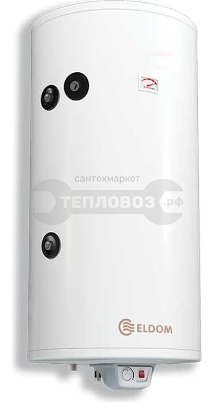 Купить Eldom 72281DSR, 200 л, настенный, с 1 т/о, сухой ТЭН в интернет-магазине Тепловоз