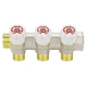 Varmega VM14713, 3/4" х3 вых. Евроконус 3/4"