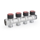 Varmega VMMM03-C06154, вр-нр 1"х4-выхода Евроконус 3/4"