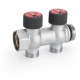Varmega VMMM03-C06152, вр-нр 1"х2-выхода Евроконус 3/4"