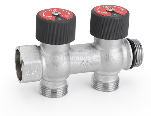 Купить Varmega VMMM03-C05152, вр-нр 3/4"х2-выхода Евроконус 3/4 в интернет-магазине Тепловоз