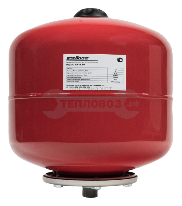 Купить Воевода RB-12V 12л вертикальный в интернет-магазине Тепловоз