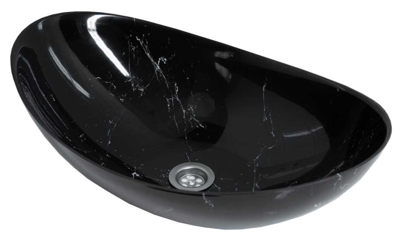 Купить Марко Ореол 52305902, 57,8 см, черный мрамор в интернет-магазине Дождь