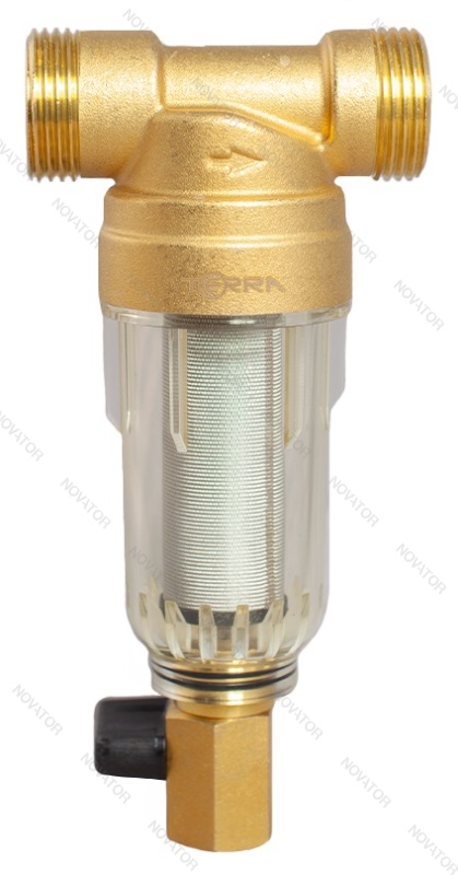 Terra D-02-25, 1", 100 мкм, с проточной промывкой