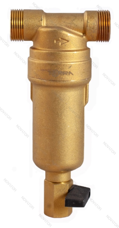 Terra D-03-15, 1/2", 100 мкм, с проточной промывкой