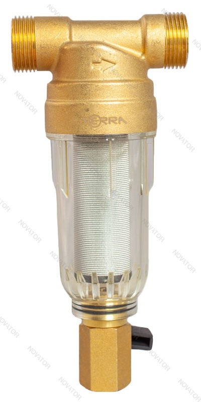 Terra D-02-15, 1/2", 100 мкм, с проточной промывкой