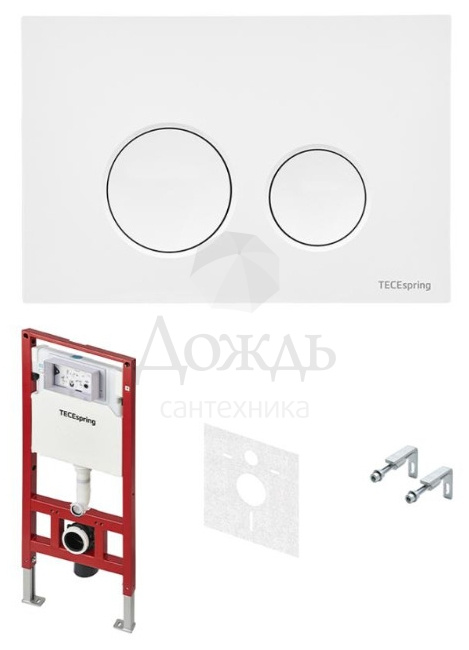 Купить TECEspring S401110, белый глянец в интернет-магазине Дождь