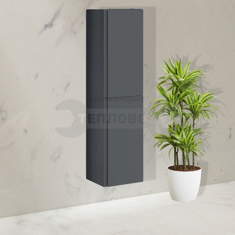 Купить Домино Graffo 40 см, графит матовый в интернет-магазине Тепловоз