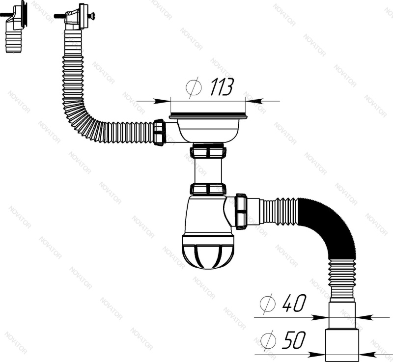 Aquant B0186-20-MR, черный