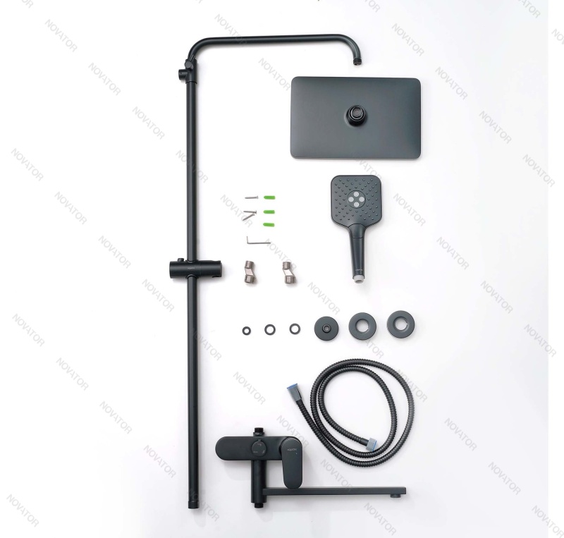 Aquatek Ника AQ2840MB, черный матовый